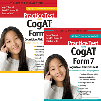 CogAT Level 13 Form 7 Practice Test 1 and 2