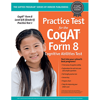 Cogat Form 8 Level 5/6 Grade K Practice Test 1