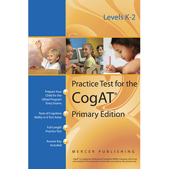 Cogat grade 2 form 6 Primary edition K-2 Practice Test