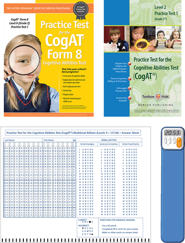 CogAT Grade 2 Primary Essentials Study Package