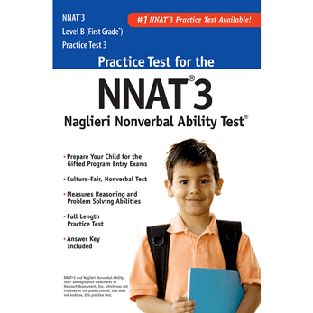 NNAT3 Grade 1 Level B Practice Test 3