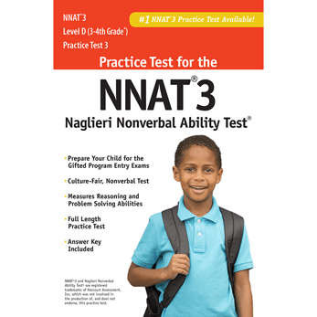 NNAT3 Grade 3/4 Level D Test 3 Practice Test