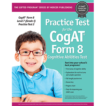 Cogat Form 8 Level 7 Grade 1 Practice Test 2 eBook