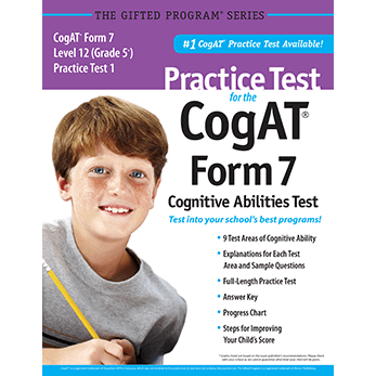CogAT Grade 5 Level 12 form 7 Practice Test 1