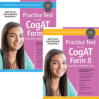 Cogat Form 8 Level 12 Grade 5 Practice Tests 1 and 2