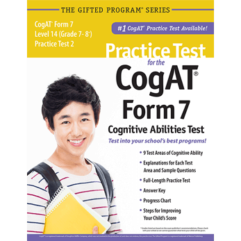 CogAT Level 14 grade 7 and 8 Practice Test 2