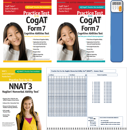 Total Study Package - CogAT Grade 6 level 13 test 1 and 2