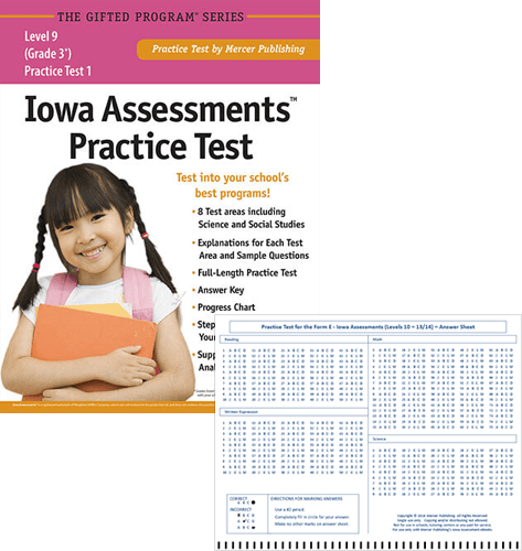 Iowa Assessments Grade 3 Study Package