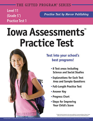 Iowa Assessments Grade 5 Practice Test eBook