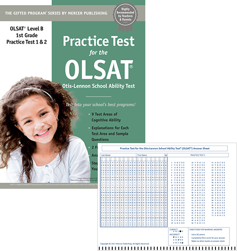 OLSAT Grade 1 Study Package