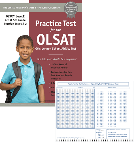 OLSAT Grades 4-5 Study Package