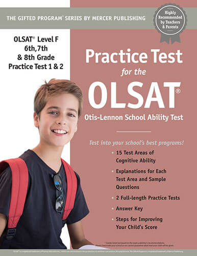 OLSAT Grades 6-8 Practice Test eBook