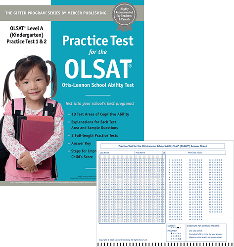 OLSAT Grade K Study Package
